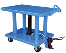Vestil HT-20-3248 Hydraulic Post Table, Platform Size: 32"x48"
