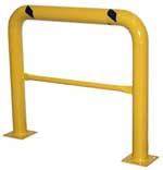 Vestil HPRO-RF-36-42-4 Yellow Machinery Guard, Height: 42", Length: 36"