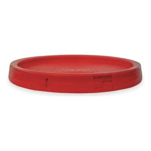Vestil LID-54-PRT Plastic Lid for 3.5, 5, and 6 Gallon Pails, Tear Tab