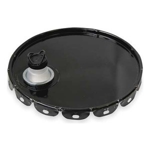 Vestil LID-STL-S Steel Lid for 5 Gallon Pail, Spout Top