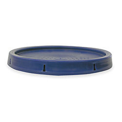 Vestil LID-54-PB Blue Plastic Lid for 3.5, 5, and 6 Gallon Pails