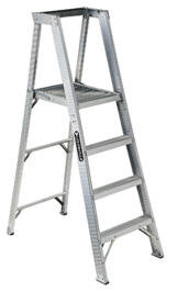 Vestil PFSL-8 Platform Step Ladder, 8 Feet