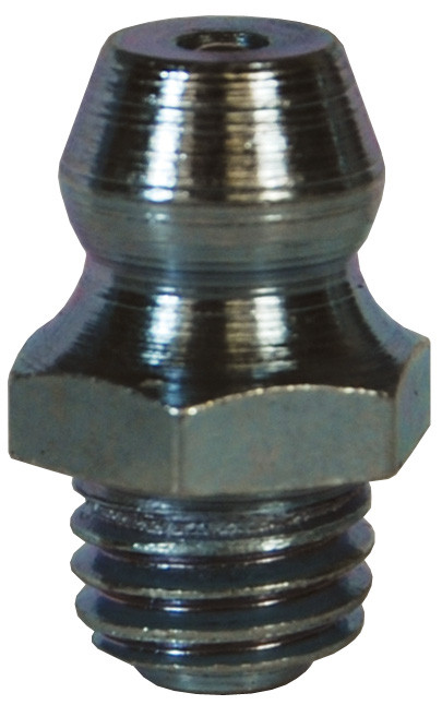 Dixon GWHZ400 Straight 1/4"-28 Tapered SAE-LT Zinc Plated Steel for Whip Hose