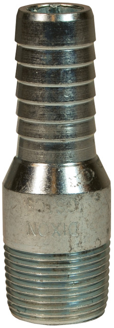 Dixon GSTC1 1/2" Global Male NPT Combo Nipple Plated Steel