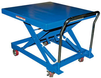 Vestil SCSC-1000-4242 Auto-Hite Cart, Platform WxL: 42"x42"