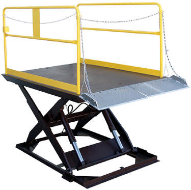 Vestil WL-100-12-712 Premium Truck Scissor Dock Lift