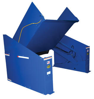 Vestil ZLTT-5252-2-36 Zero Lift/Tilt Table, Platform size: 52"x52", Capacity (lbs): 2000