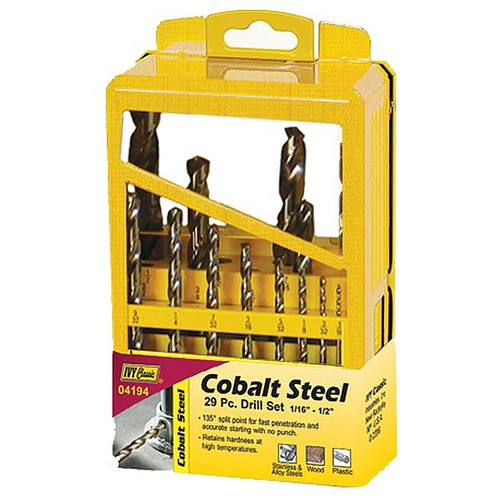Ivy Classic 04192 12 Pc. Cobalt Drill Set
