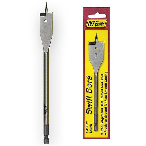 Ivy Classic 10708 1/2 x 6" Spade Bit, Carded