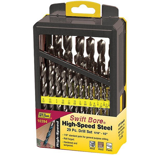 Ivy Classic 10394 29 Pc. HSS Drill Set - Two-Tone