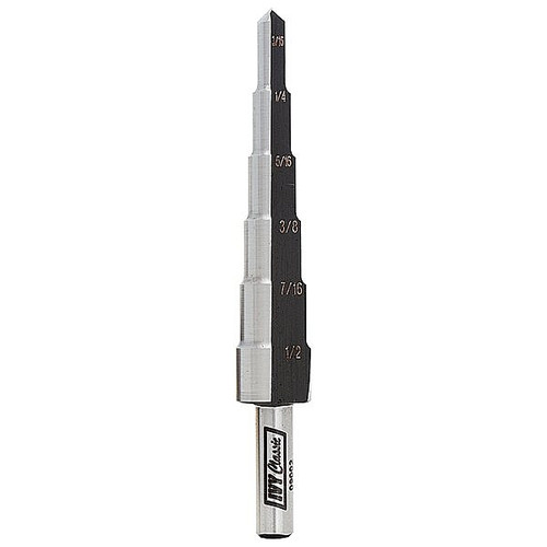 Ivy Classic 09001 1/8 - 1/2" Step Drill 13 Holes