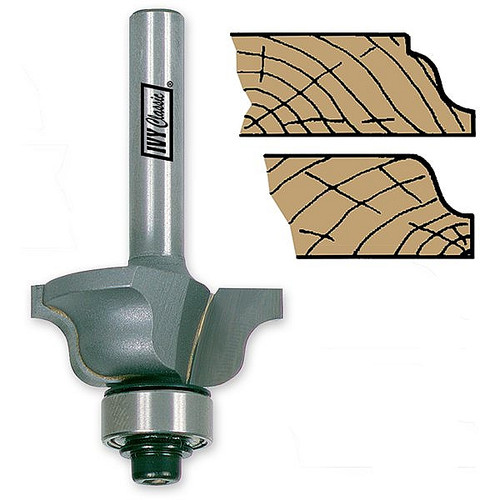 Ivy Classic 10844 1/4" Roman Ogee Router Bit, Carded