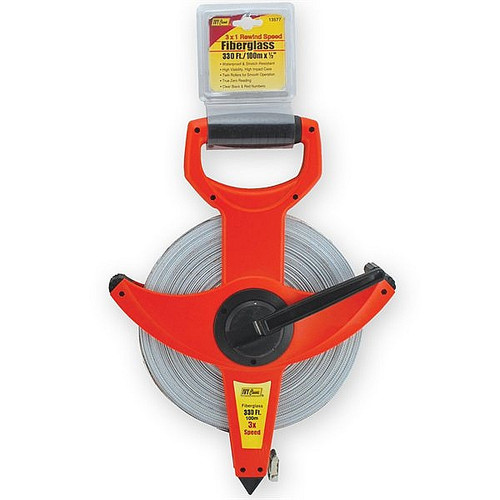 Ivy Classic 13577 330'/100m x 1/2" Fiberglass Tape