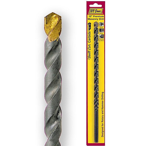 Ivy Classic 10340 5/8 x 12" Masonry Drill Bit 3/8" Shank