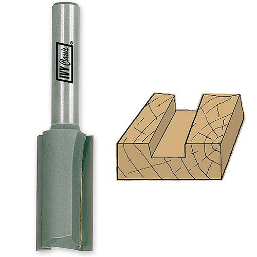 Ivy Classic 10806 5/16" Straight Router Bit, Carded