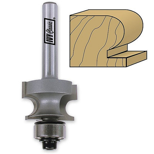 Ivy Classic 10916 1/8" Edge Beading Router Bit, Carded