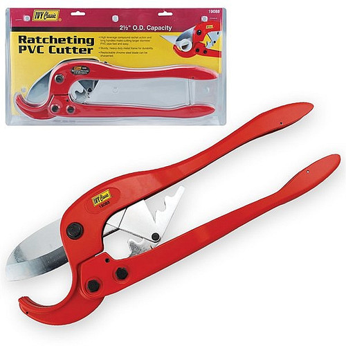 Ivy Classic 19088 2-1/2" O.D. Ratchet PVC Cutter