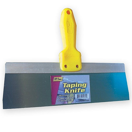 Ivy Classic 24062 8" Taping Knife - Blue Steel - Textured Plastic Handle