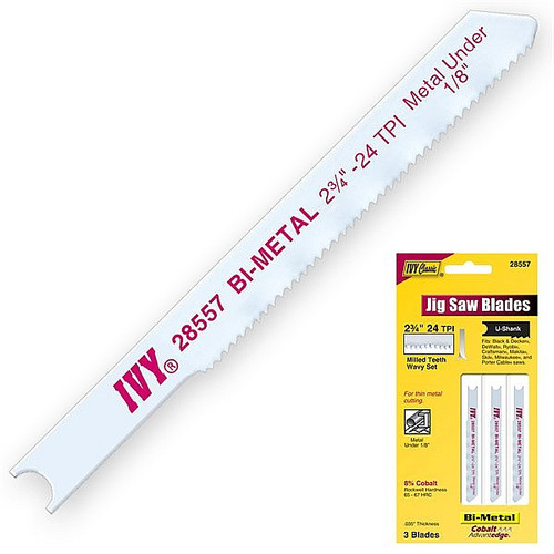 Ivy Classic 28557 2-3/4" 24T Bi-Met Universal Jig Saw