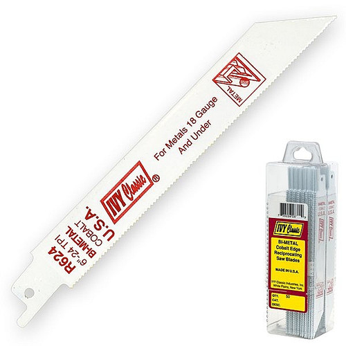 Ivy Classic 28364 R636B 6" 24T Bi-Metal Reciprocating Saw Blade