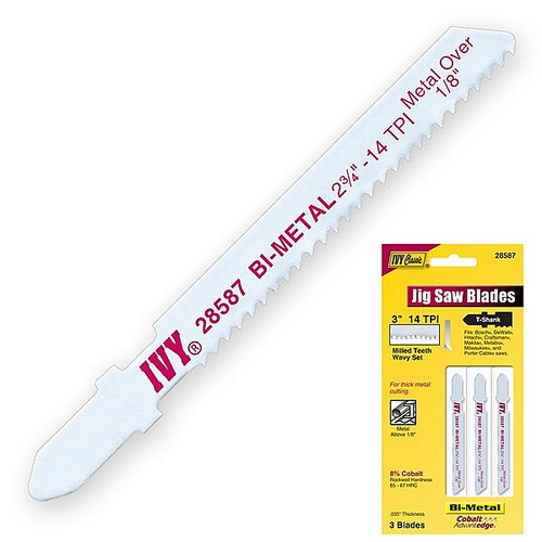 Ivy Classic 28587 3" 14T Bi-Met Bosch Style Jig Saw