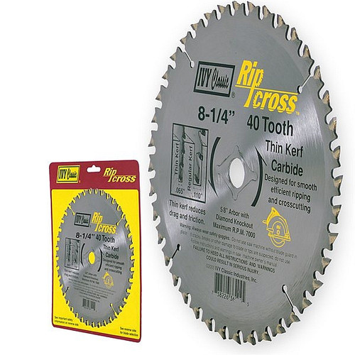Ivy Classic 36210 8-1/4" 40T Ripcross Carbide