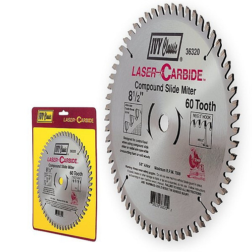 Ivy Classic 36320 8-1/2" 60T Compound Slide Miter
