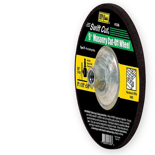 Ivy Classic 41306 9 x 1/8 x 5/8"-11 Masonry Raised Hub