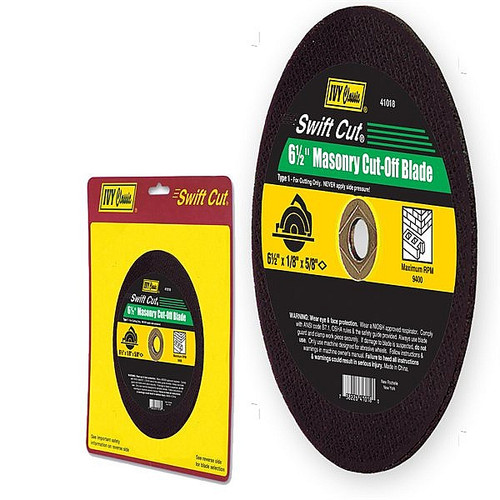 Ivy Classic 41648 6-1/2 x 1/8 x 5/8" Masonry Cut-Off