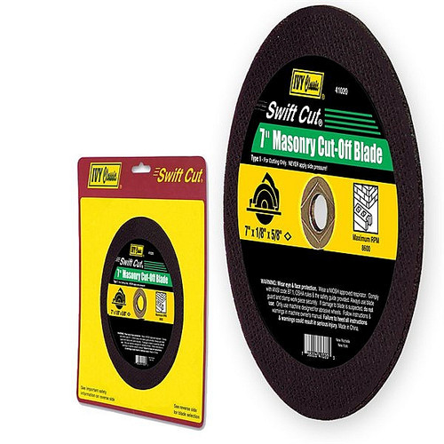 Ivy Classic 41650 7 x 1/8 x 5/8" Masonry Cut-Off