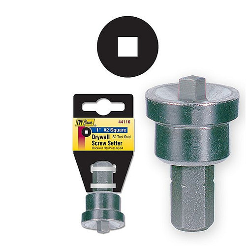 Ivy Classic 44116 1" #2 Square Drive Setter