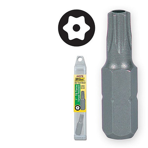 Ivy Classic 44378 1" T8 Torx Tamper Resistant Insert Bit