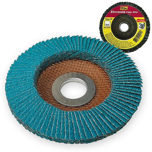 Ivy Classic 42201 4" x 5/8" 60 Grit Flap Disc