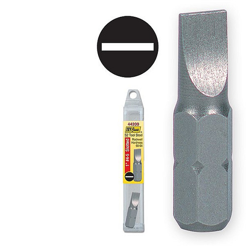 Ivy Classic 44200 1" #4-5 Slotted Insert Bit