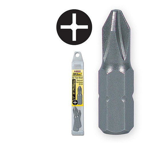 Ivy Classic 44000 1" #1 Phillips Insert Bit