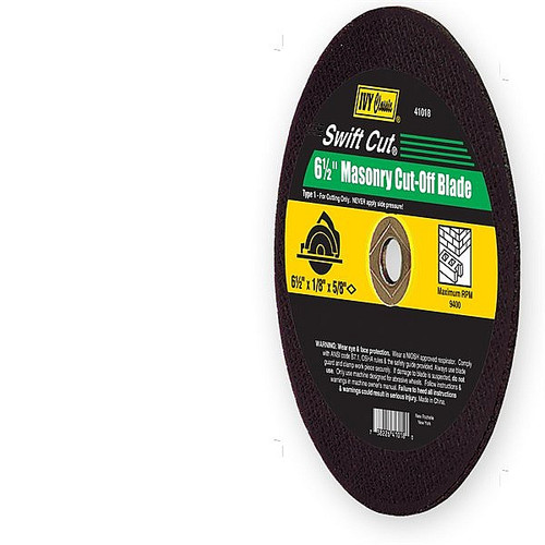 Ivy Classic 41018 6-1/2 x 1/8 x 5/8" Masonry Cut-Off