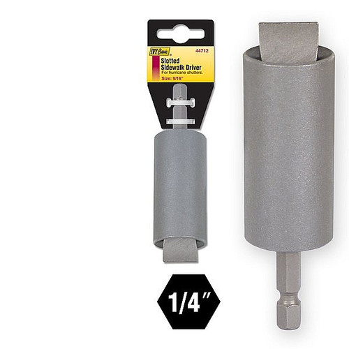 Ivy Classic 44712 3-3/4" Slotted Sidewalk Driver