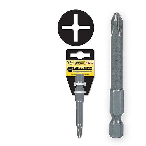 Ivy Classic 44052 4" #2 Phillips Power Bit