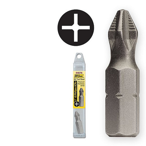 Ivy Classic 44076 1" #3 Phillips ACR Insert Bit