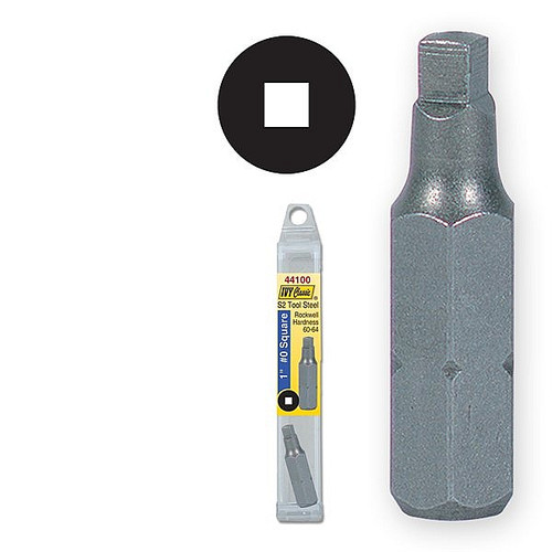 Ivy Classic 44100 1" #0 Square Insert Bit