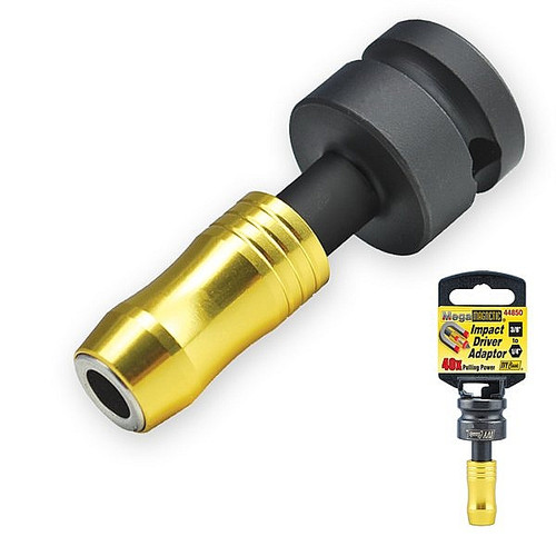 Ivy Classic 44850 3/8" Sq. to 1/4" Hex Impact Driver Adapter