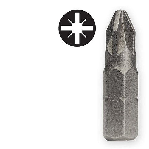 Ivy Classic 45782 1" #1 Pozidriv Insert Bit