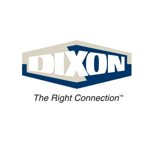 Dixon HUM206800FLG 8" FIG 206 MALE HAMMER UNION X 125# FLANGE W/NUT & BUNA O-RING