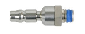 Legacy A64449S-X SS Hi Flow Plug, Swivel, 1/4" Body, 1/4" MNPT, bagged, bulk