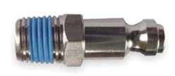 Legacy A72649-T SS Plug, Automotive 1/4" Body 3/8" MNPT, bagged, tray