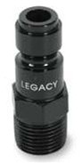 Legacy A76640G-X ColorConnex? Type G, 3/8" Black Plug, 3/8" MNPT bulk