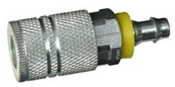 Legacy A73420HPO-X Industrial Type D Coupler 1/4" Push-On Hose Barb
