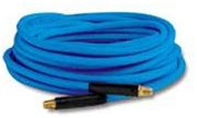 Legacy HWF3850BL3 Workforce? 3/8" x 50' blue PVC air hose, 1/4" ends