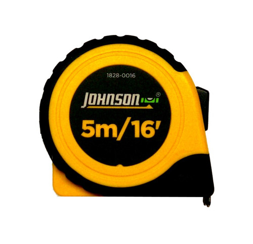 Johnson Level 1828-0016 5m/16' x 3/4" Metric/Inch Power Tape