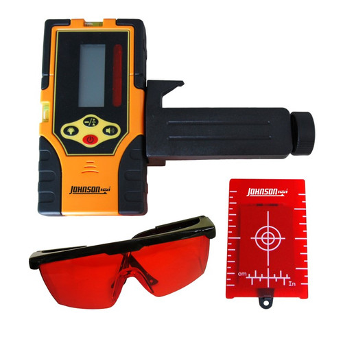 Johnson Level 40-6720 Red Beam Universal Detector Kit
